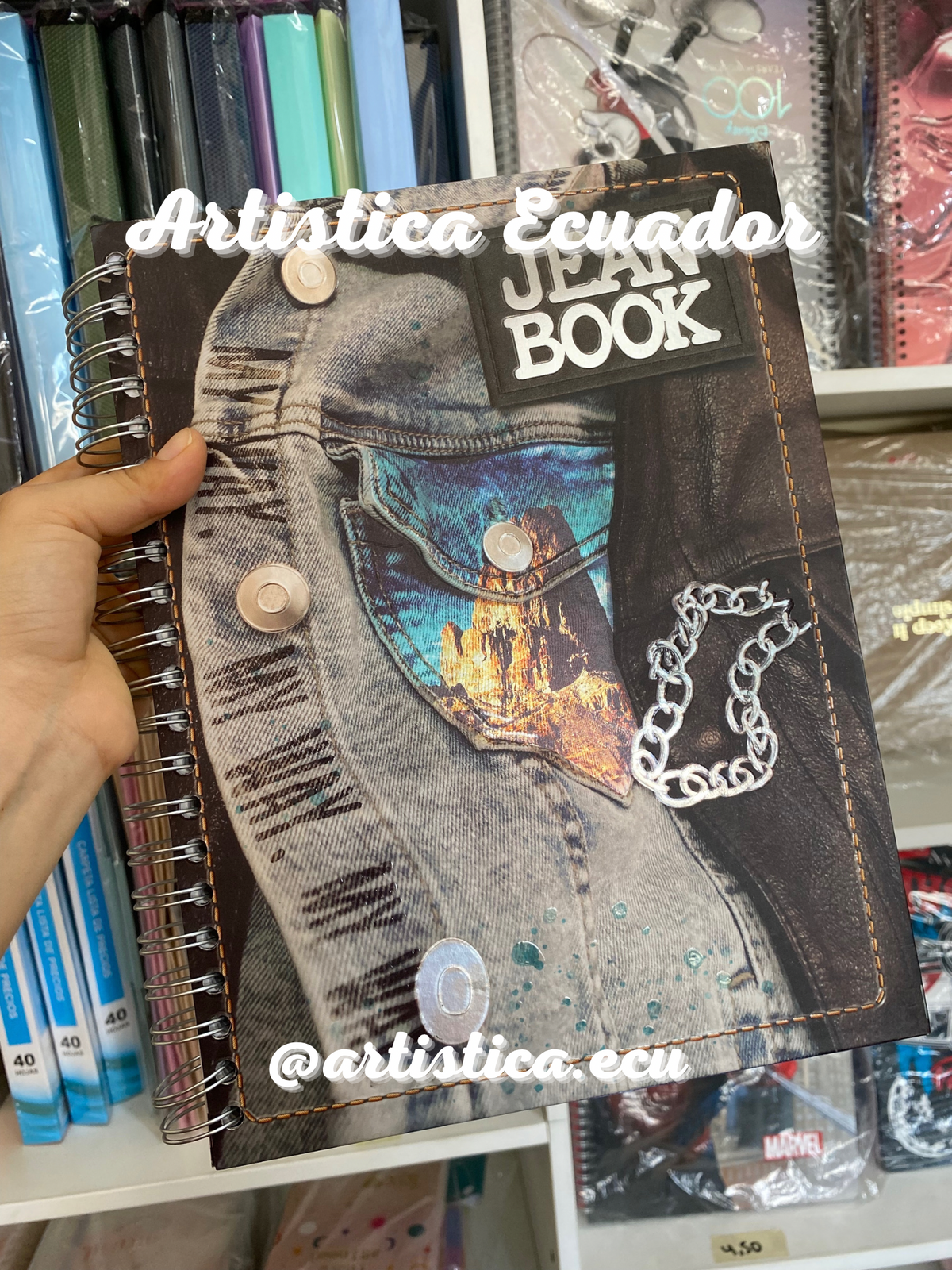 PROMO! Cuaderno pasta dura 160 hojas cuadros