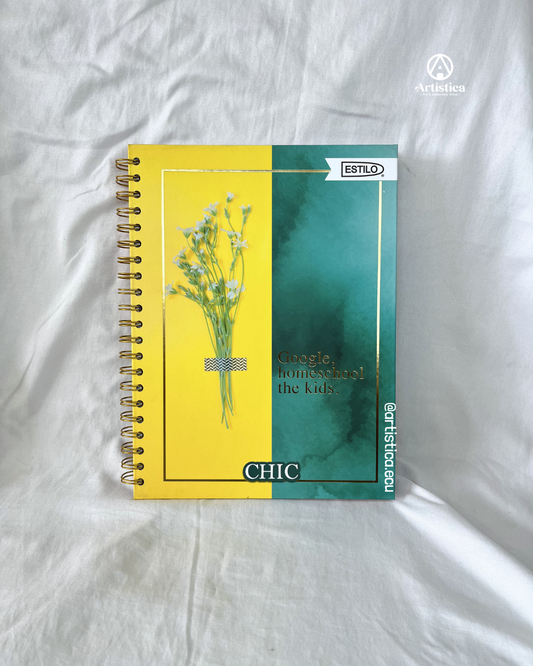 Cuaderno 200 cuadros pasta dura Twins Modelo 9