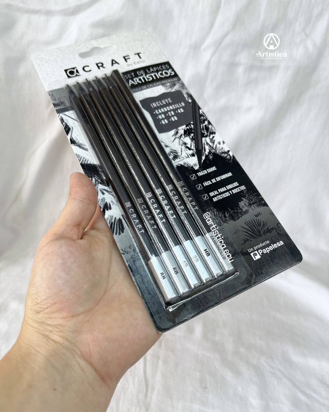 Kit x6 lápiz artístico Craft