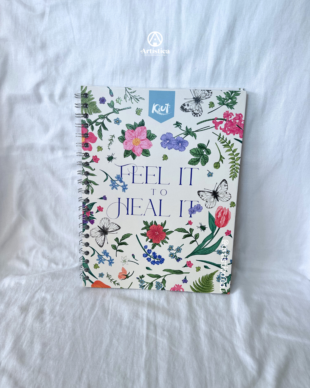 Cuaderno pasta dura 2 líneas bordes decorados