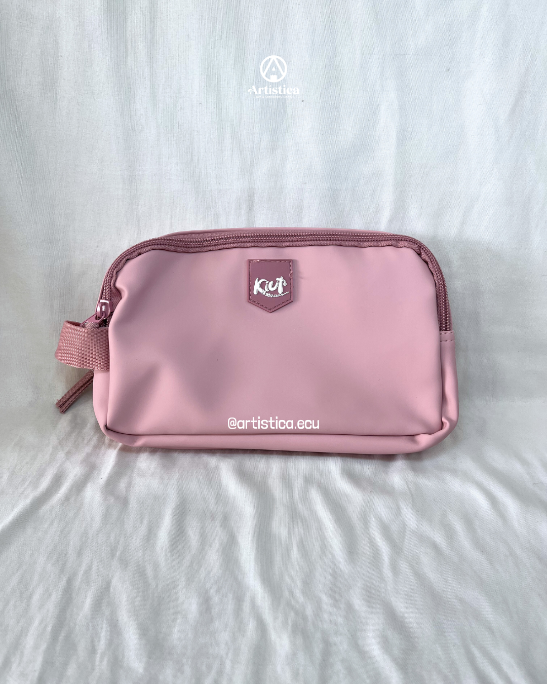 Cartuchera 2 cierres Nostalgic Pink