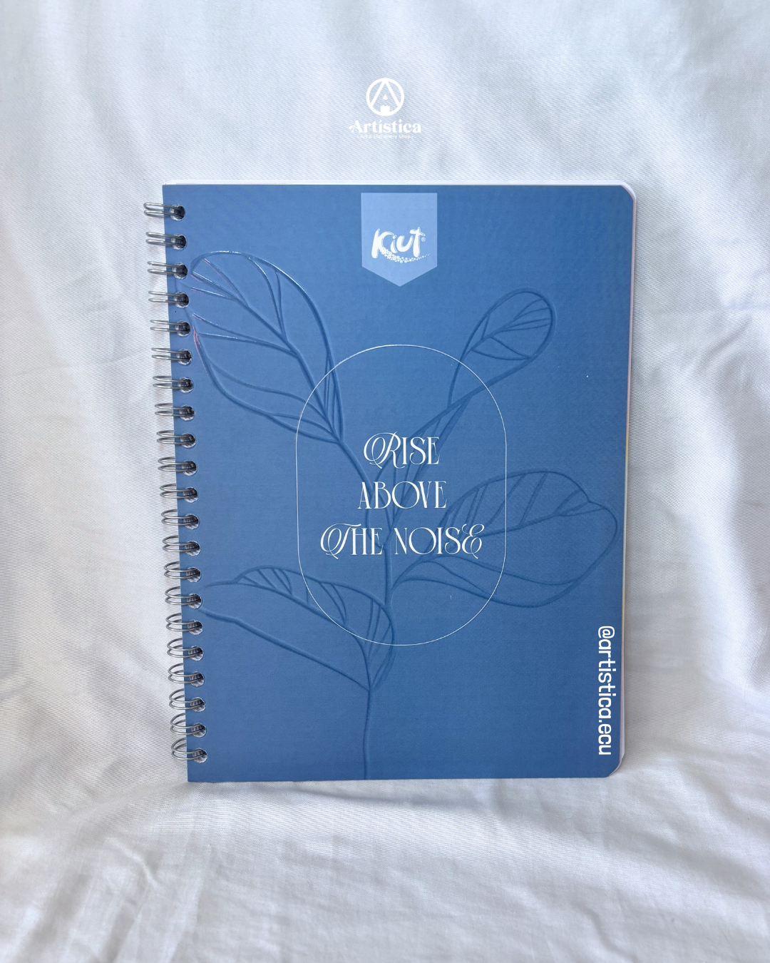 Cuaderno pasta flexible cuadros Kiut