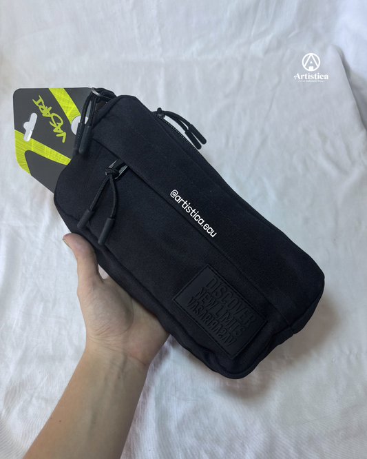 Cartuchera triple negra Vasari