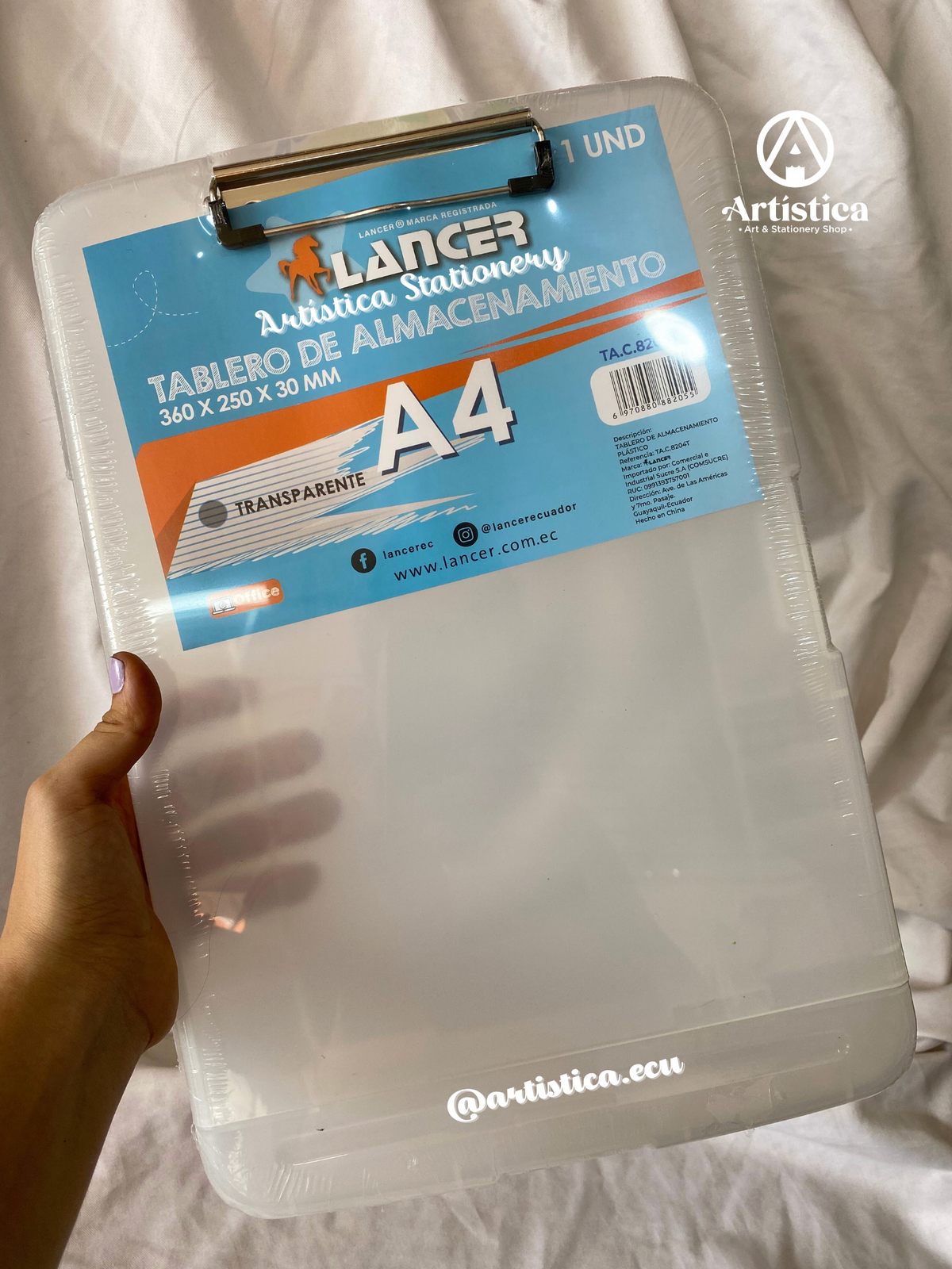 Tablero con almacenamiento oficio