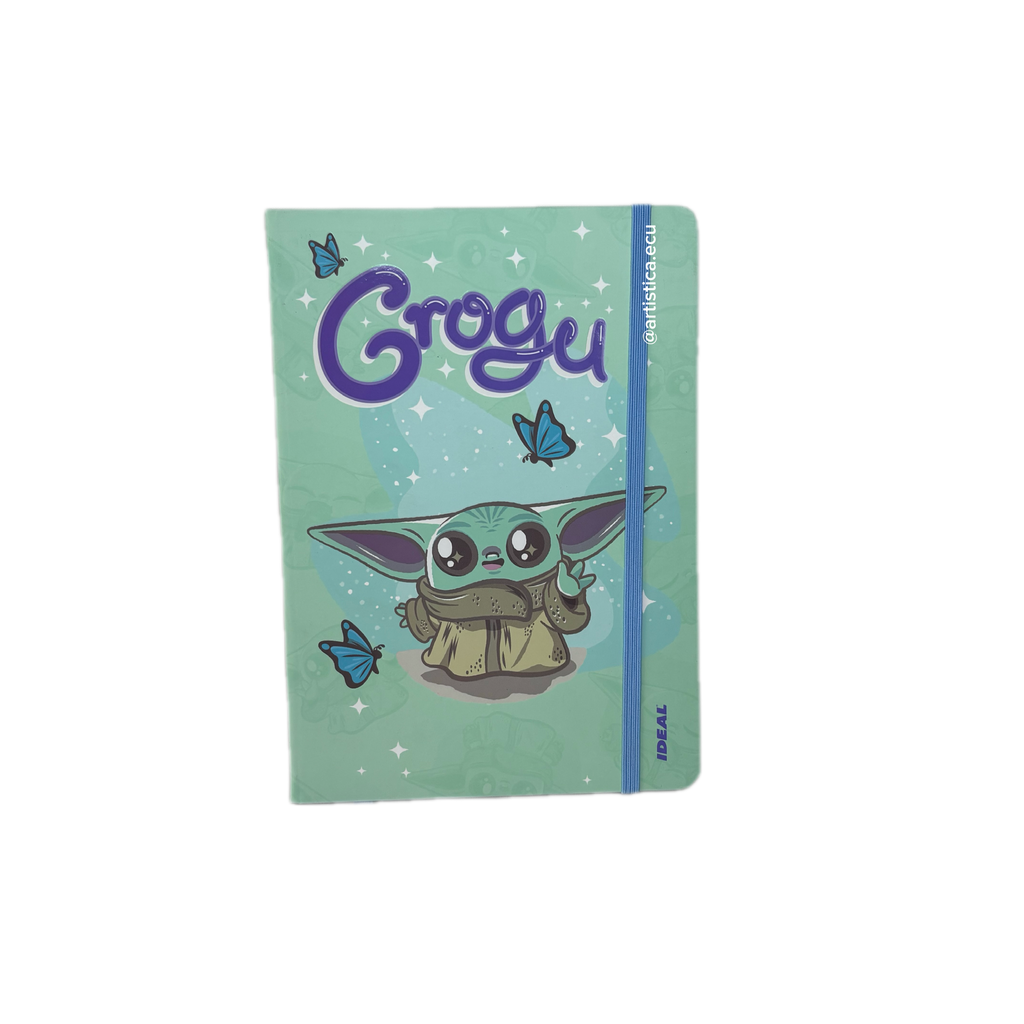 Libreta a líneas Grogu