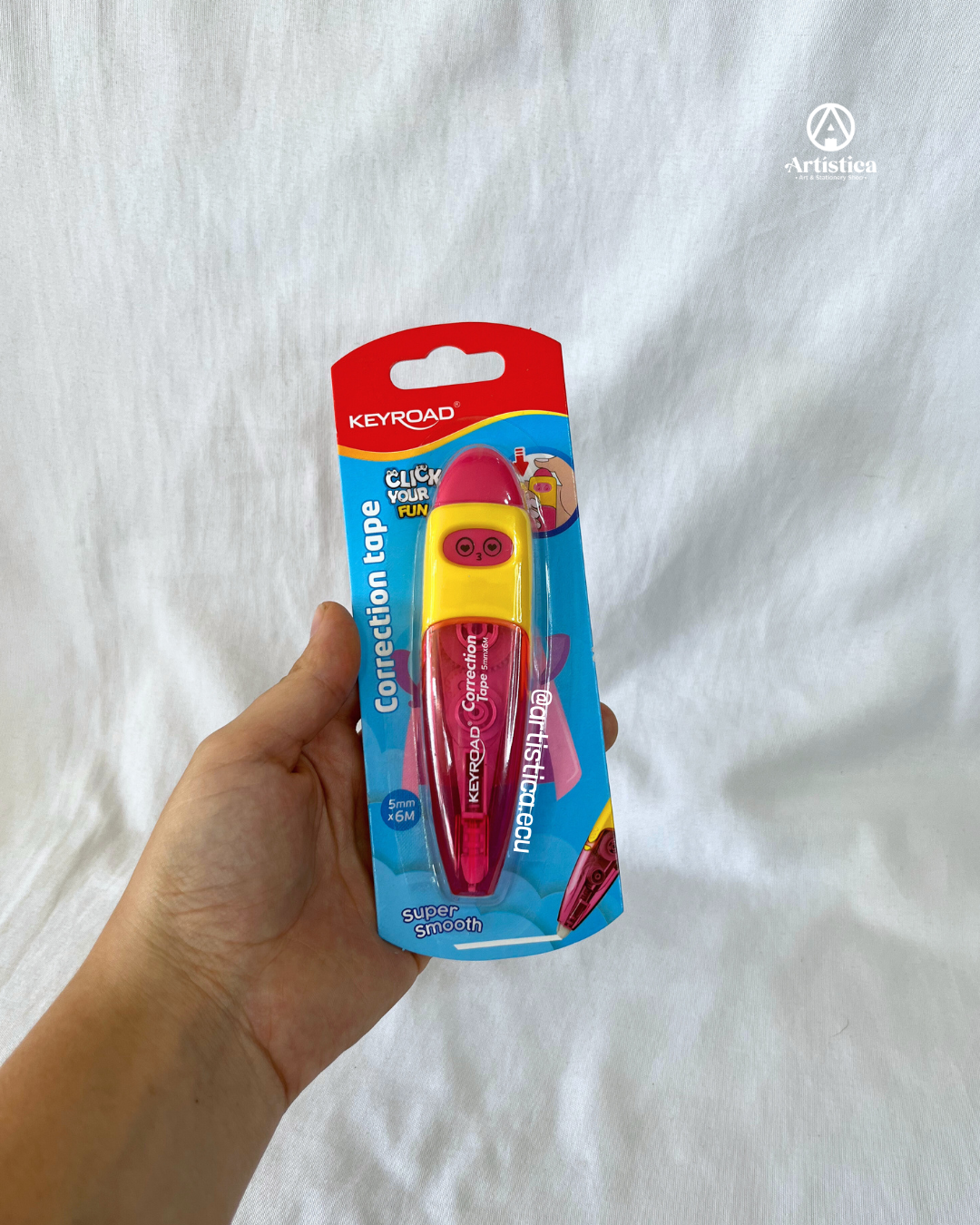 Corrector en cinta Keyroad