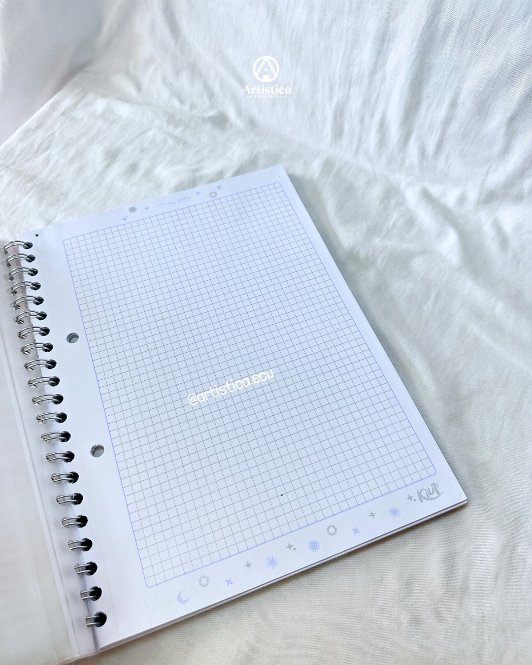 Cuadernos pasta dura cuadros Kiut