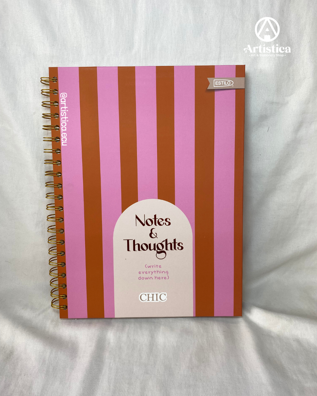 Cuaderno 200 hojas cuadros pasta dura Twins Modelo 5