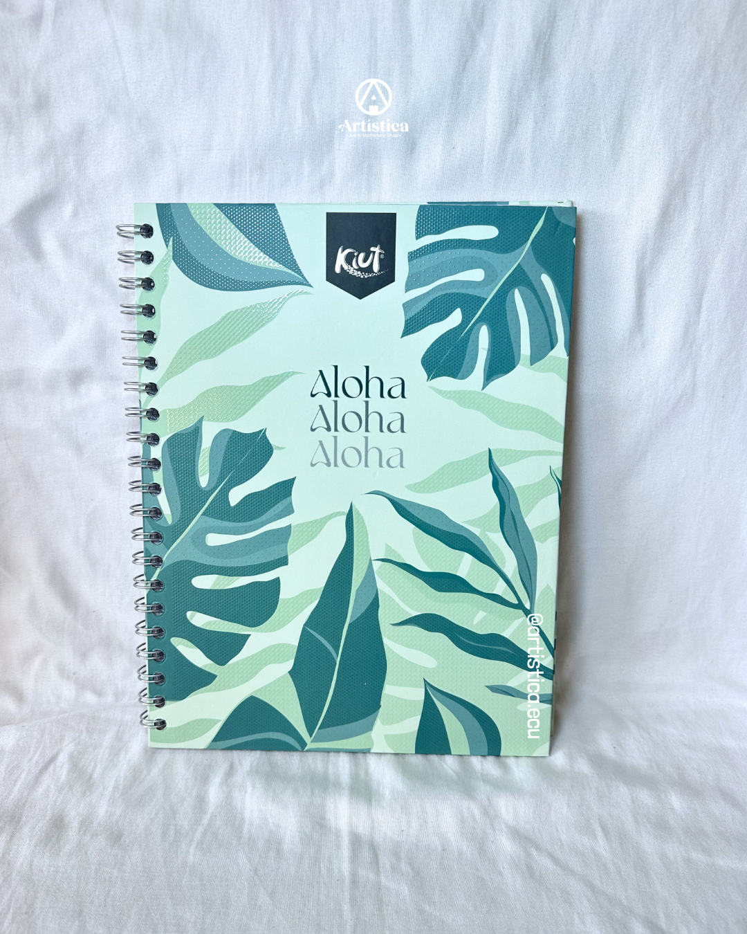 Cuadernos pasta dura cuadros Kiut