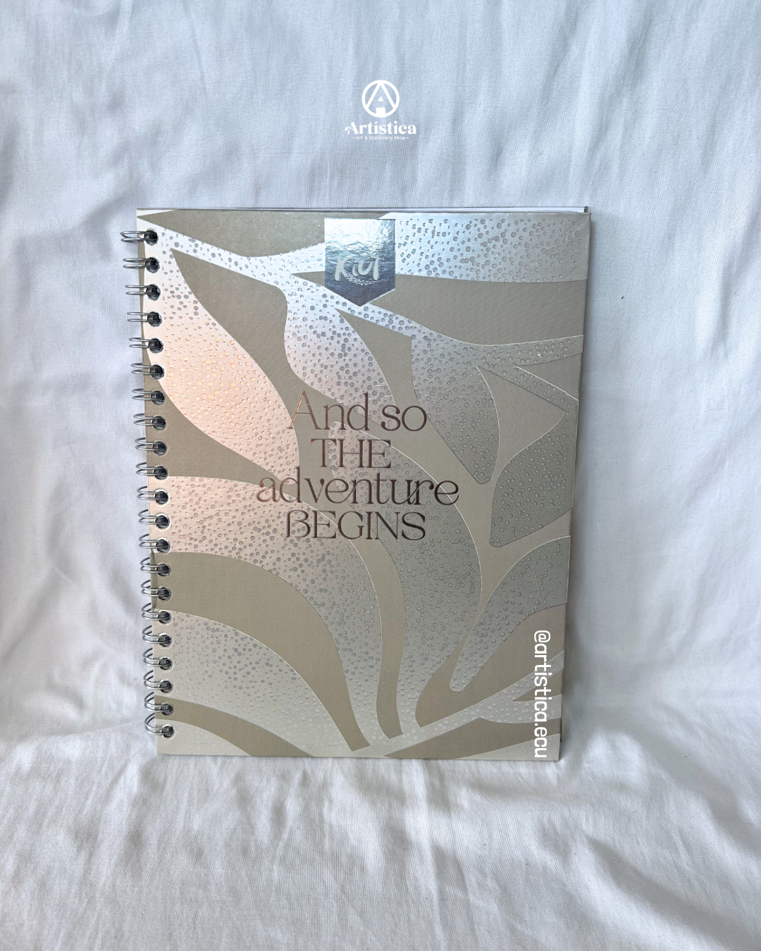 Cuadernos pasta dura cuadros Kiut