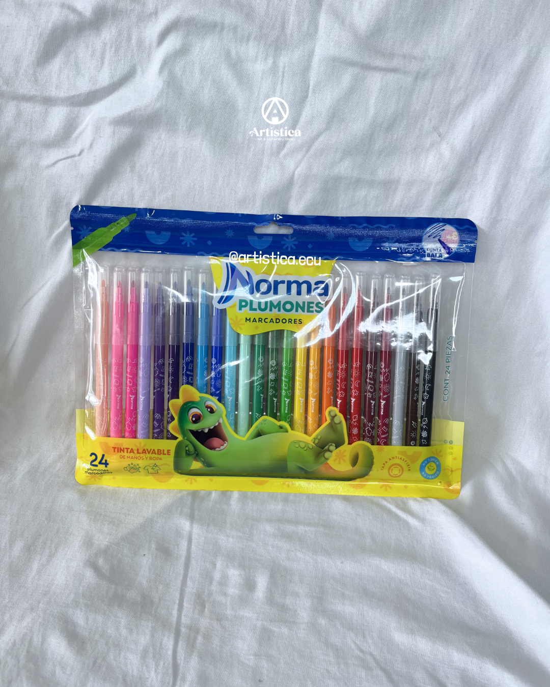 24 Marcadores Norma