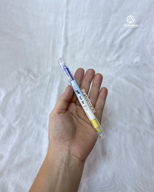 Bolígrafo 2 en 1 con resaltador