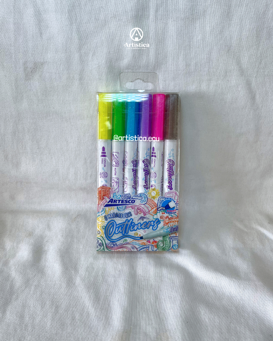 6 Marcadores Outliners