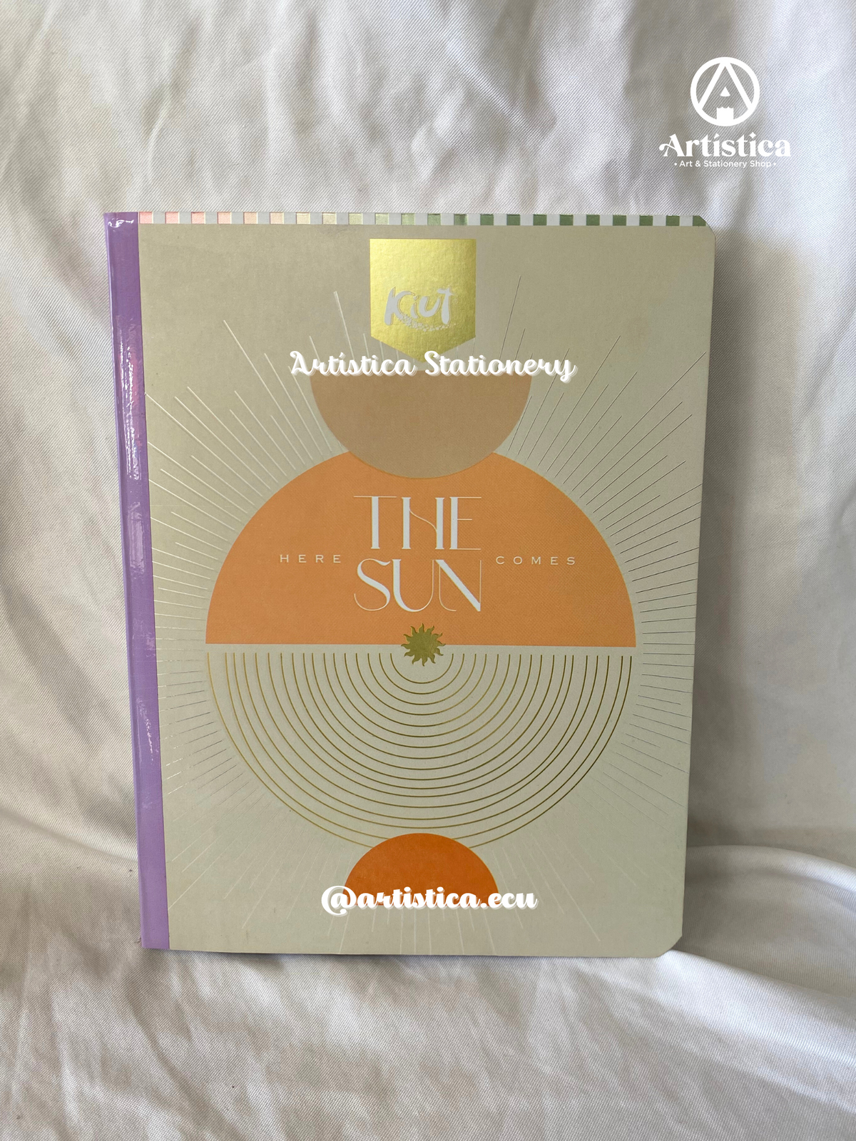Cuaderno cosido a cuadros pasta flexible