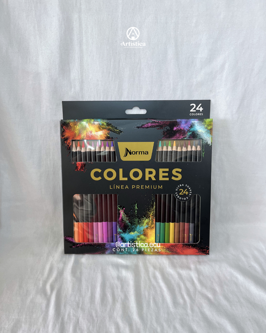 24 Colores premium Norma