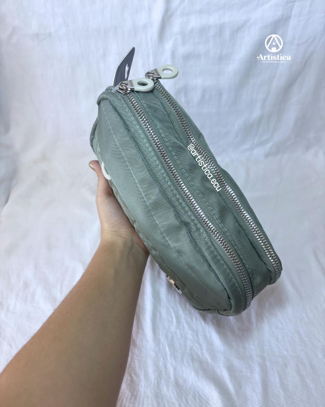 Cartuchera triple Olive Mozioni
