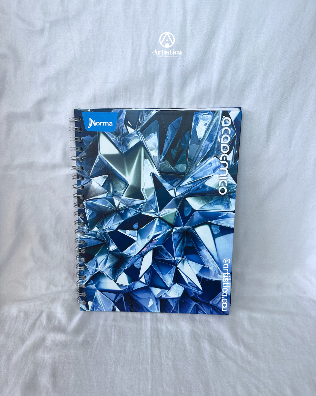 Cuaderno pasta dura académico cuadros