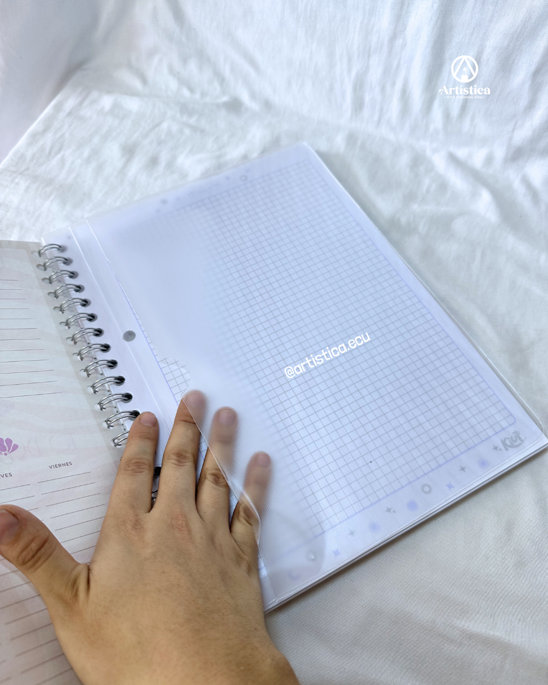 Cuadernos pasta dura cuadros Kiut