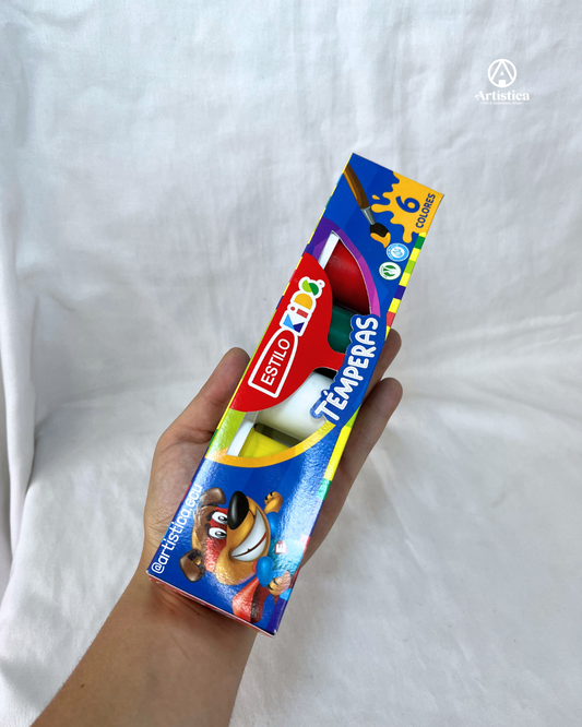Tempera 6 tonos Estilo