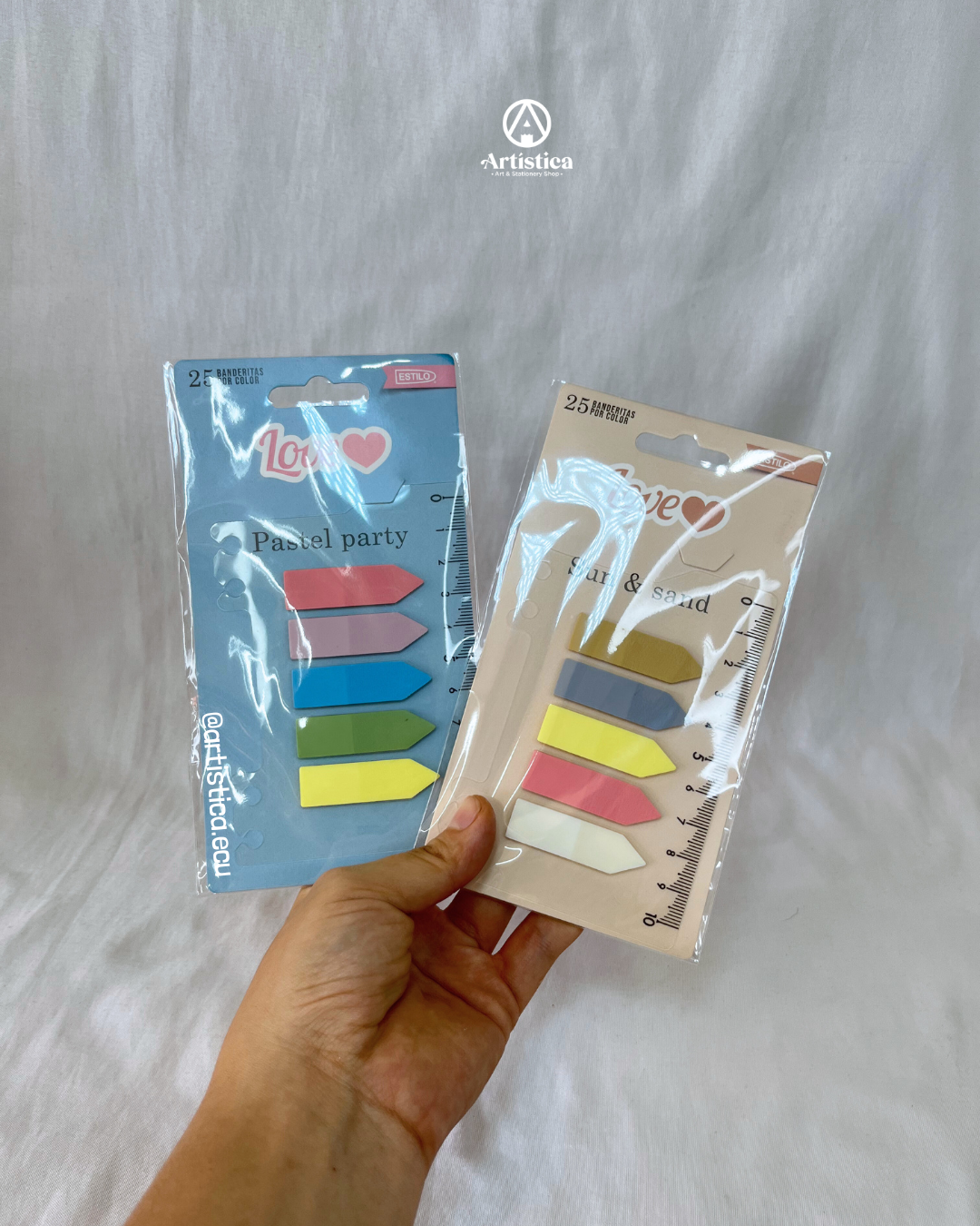 Banderines tonos pasteles