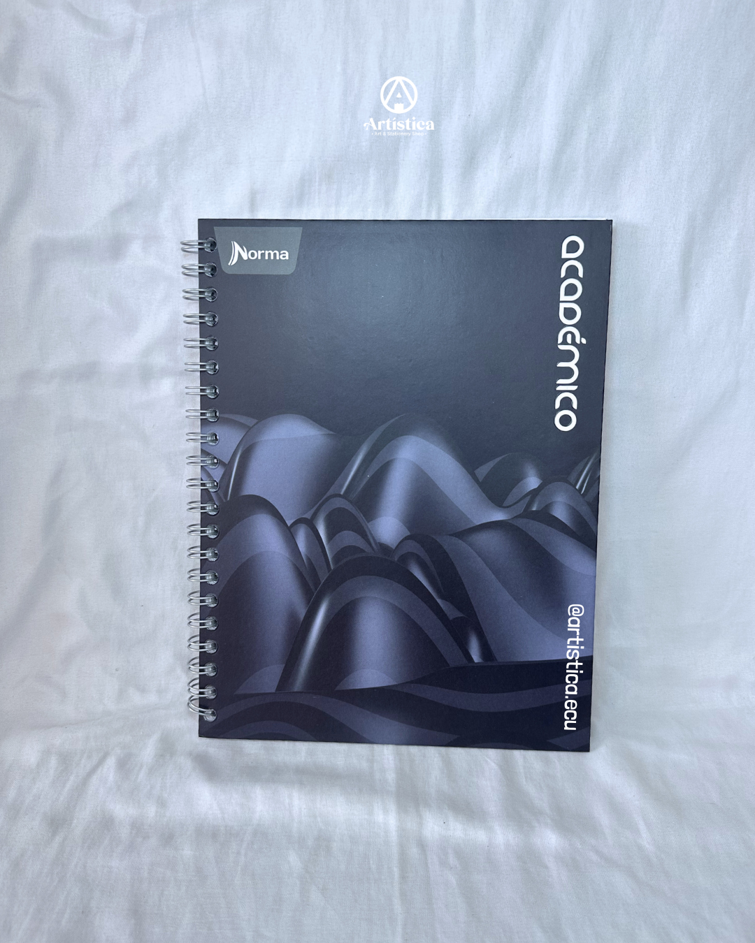 Cuaderno pasta dura académico cuadros