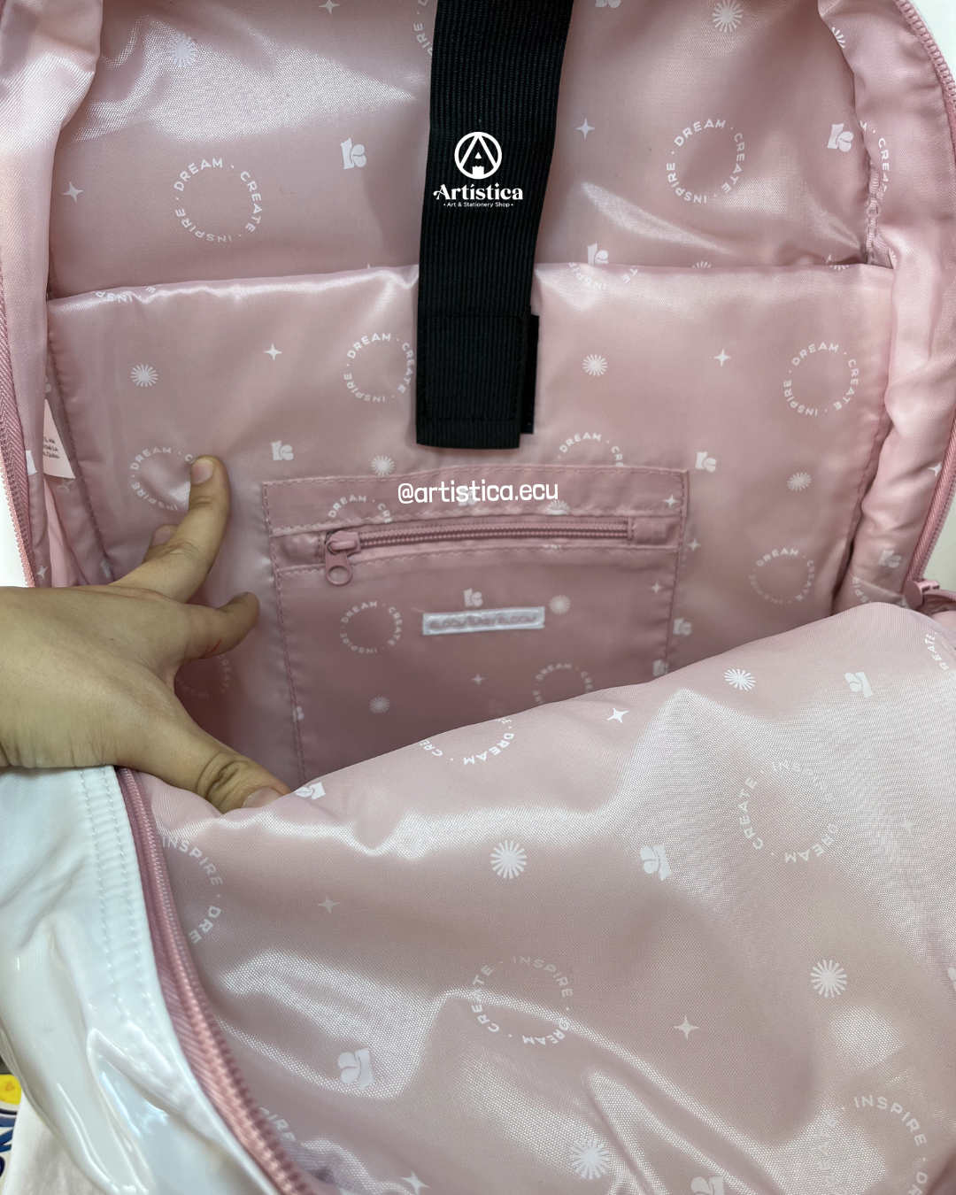 Mochila Rosa Vainilla Kiut
