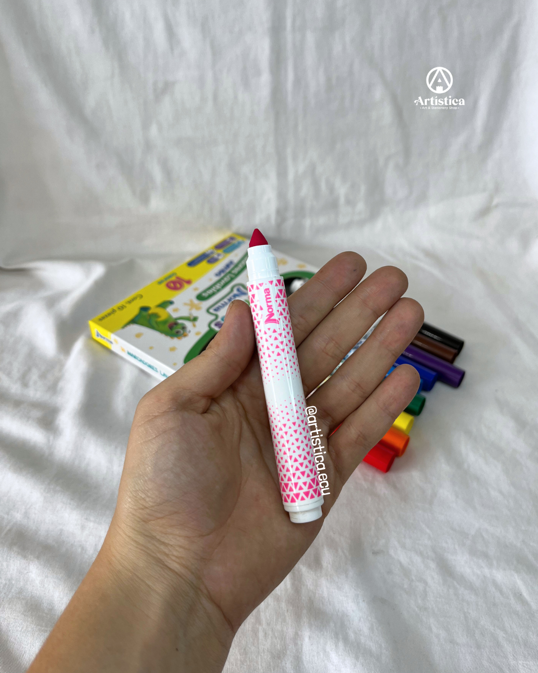 10 Marcadores Jumbo Norma