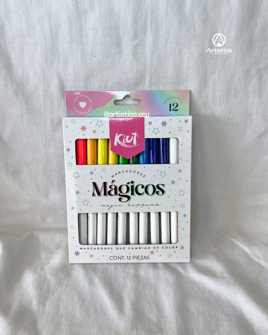 12 Marcadores Mágicos Kiut