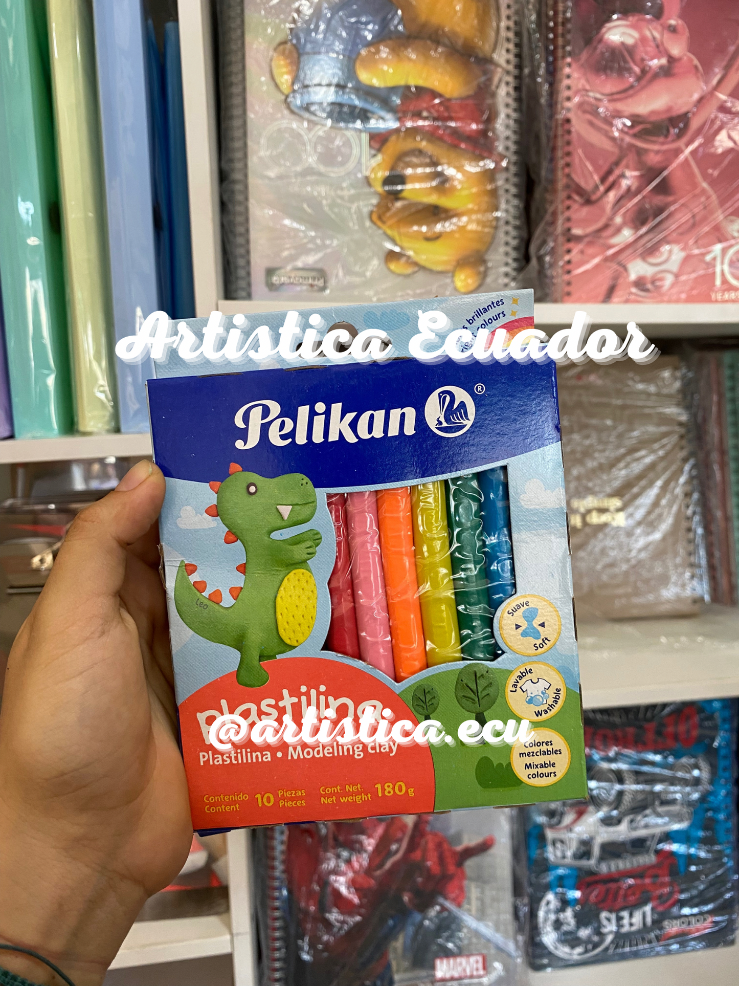 Plastilina pequeña jumbo Pelikan