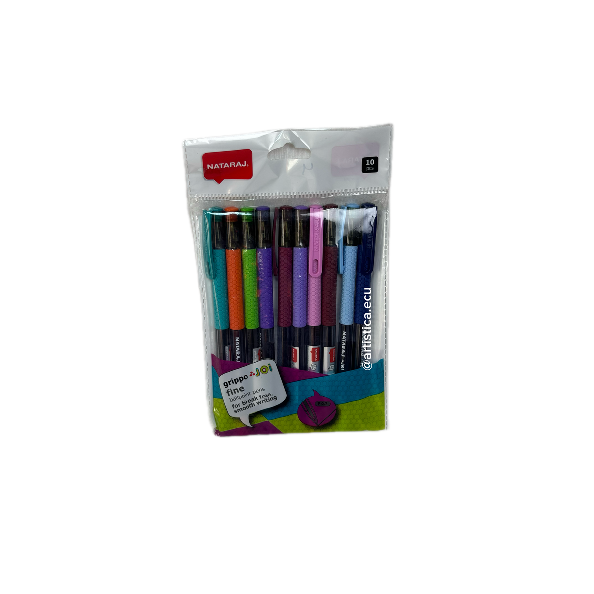 10 Bolígrafos Nataraj