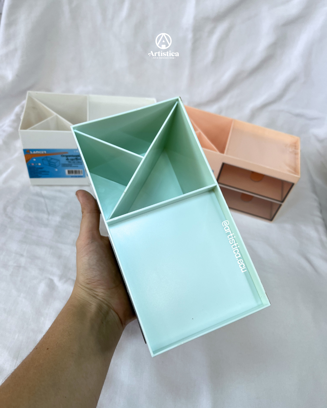 Organizador tono pastel