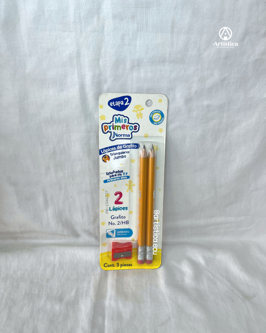 2 Lapices Parvulario Norma