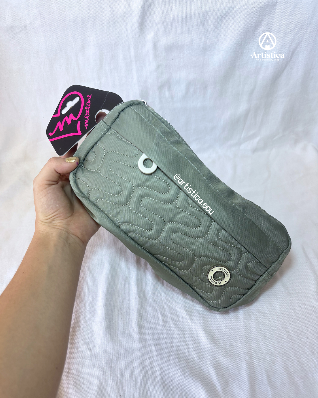 Cartuchera triple Olive Mozioni