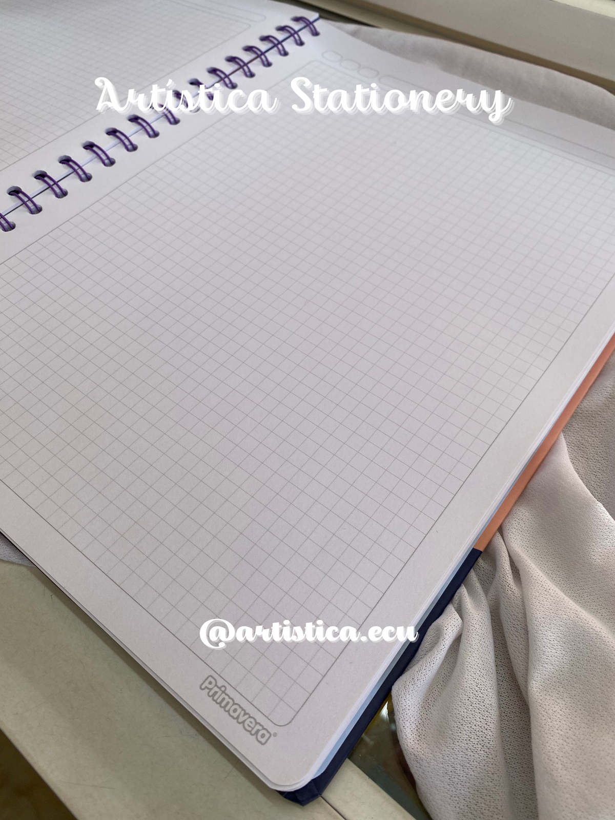 Cuaderno pasta dura 100 hojas a cuadros