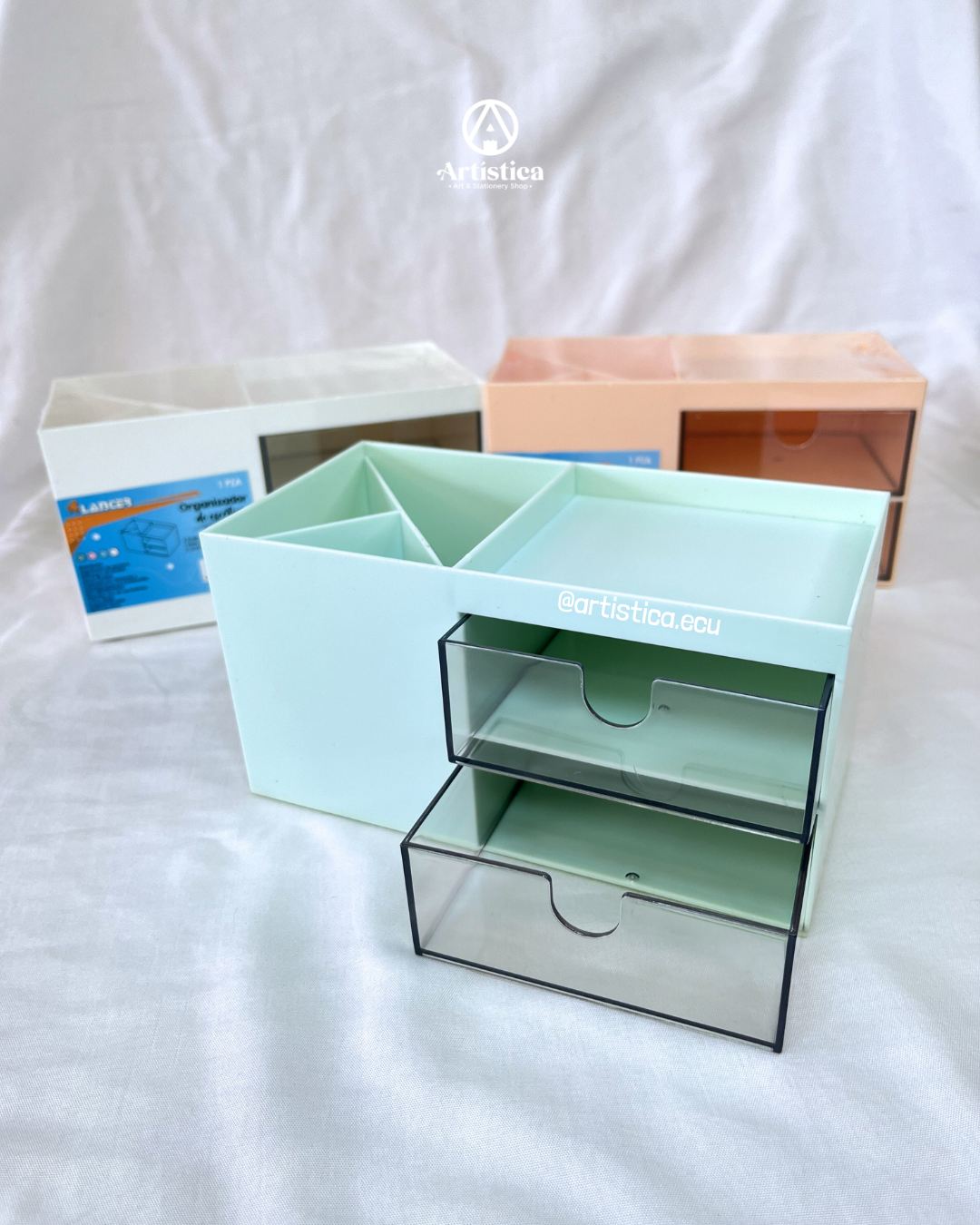 Organizador tono pastel