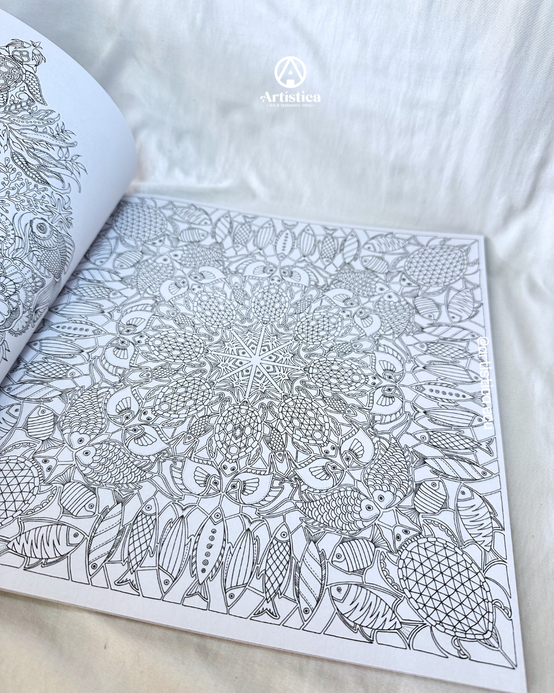 Libro de mandala oceano