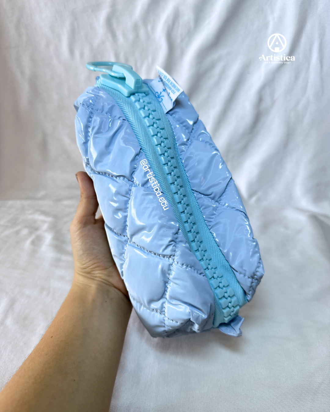 Cartuchera Posh tono pastel