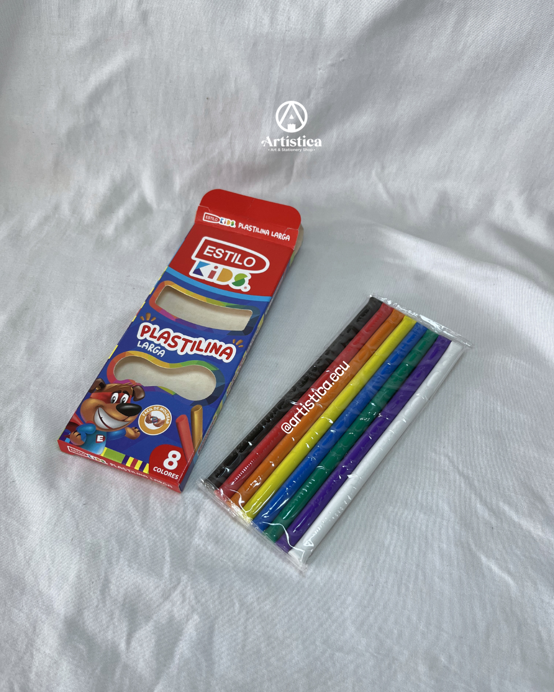 Plastilina x8 larga Estilo