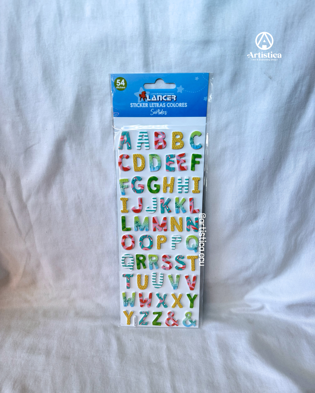 Sticker de letras