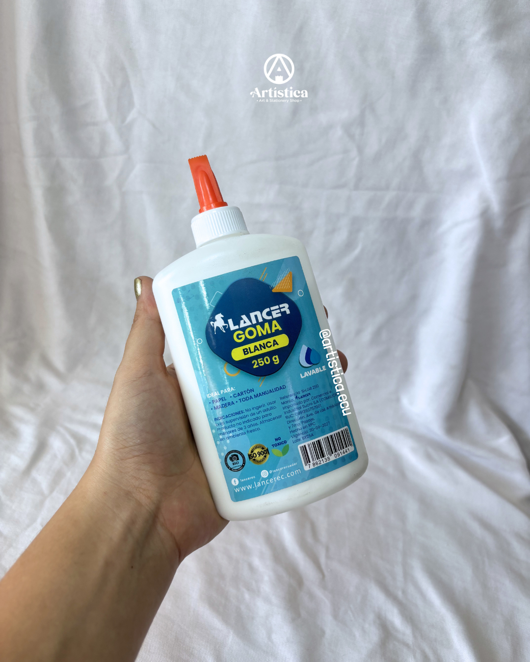 Goma líquida 250gr Lancer