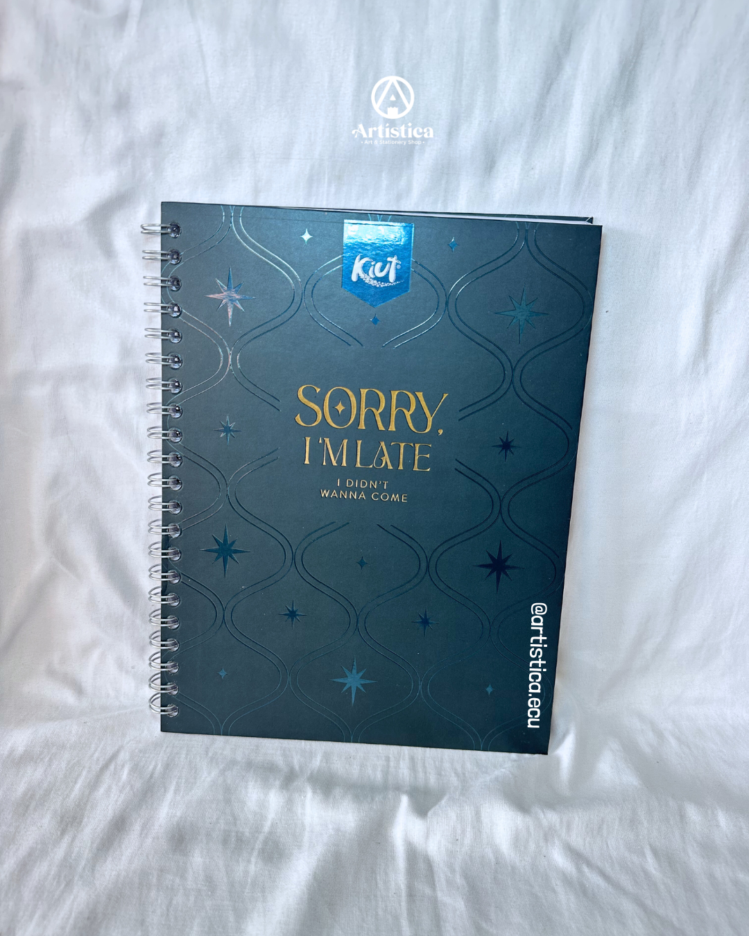Cuadernos pasta dura cuadros Kiut
