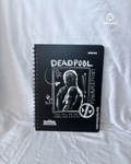 Cuaderno pasta dura cuadros Deadpool