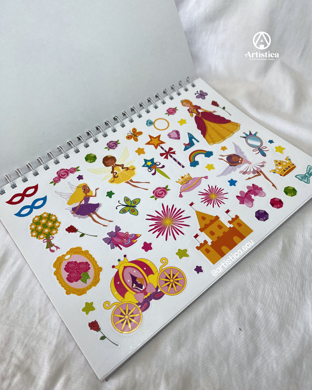 Kit Colouring Princesa Keyroad