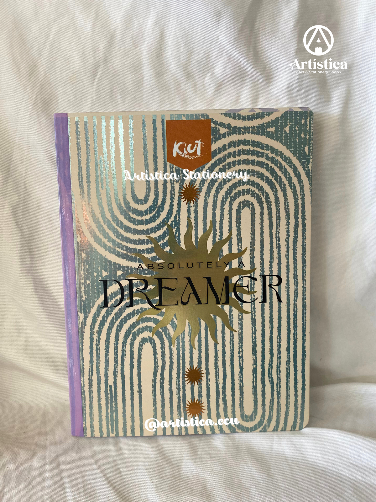 Cuaderno cosido a cuadros pasta flexible