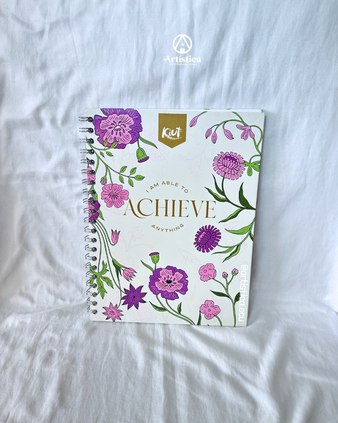 Cuaderno pasta dura 2 líneas bordes decorados