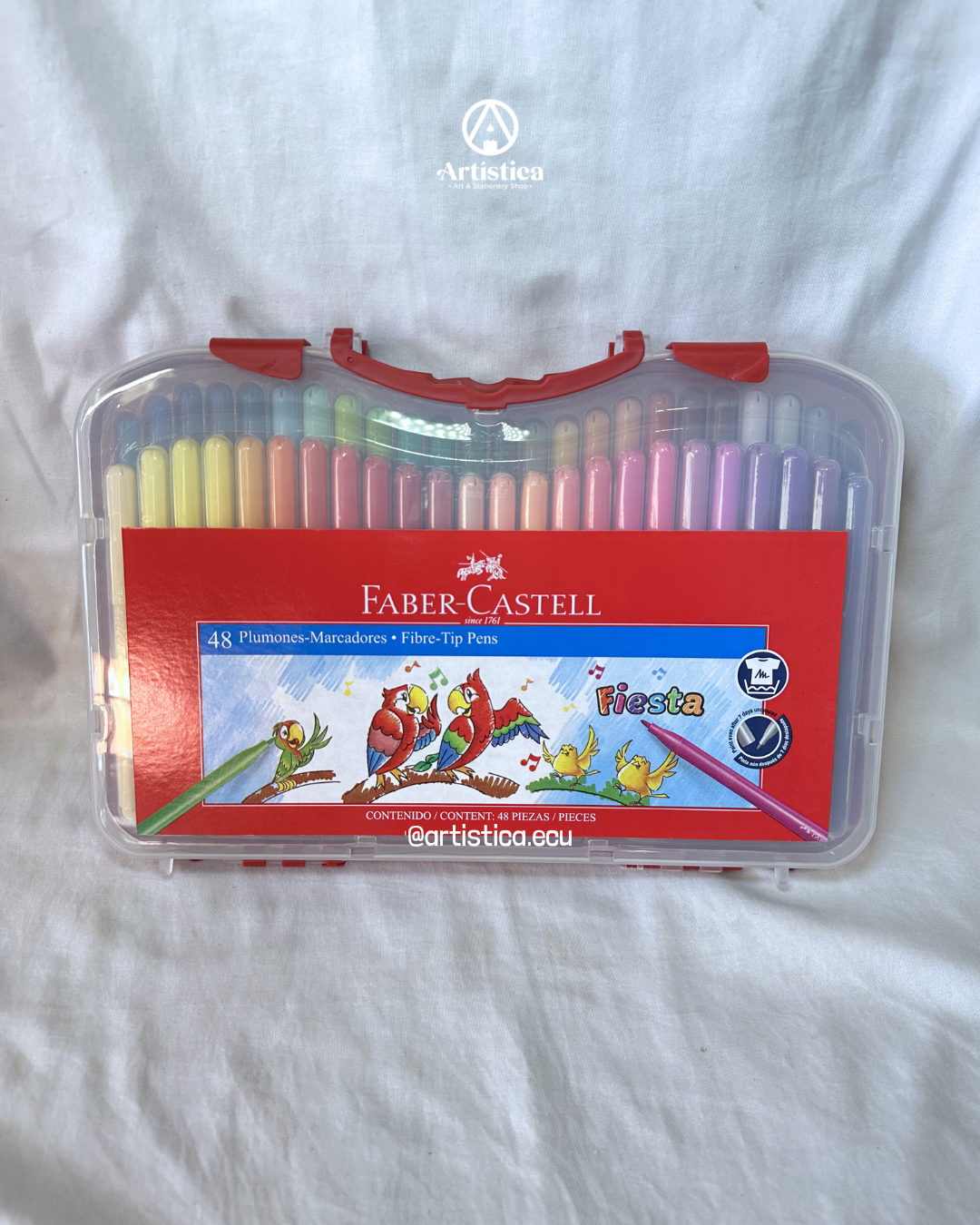 48 Marcadores Faber Castell