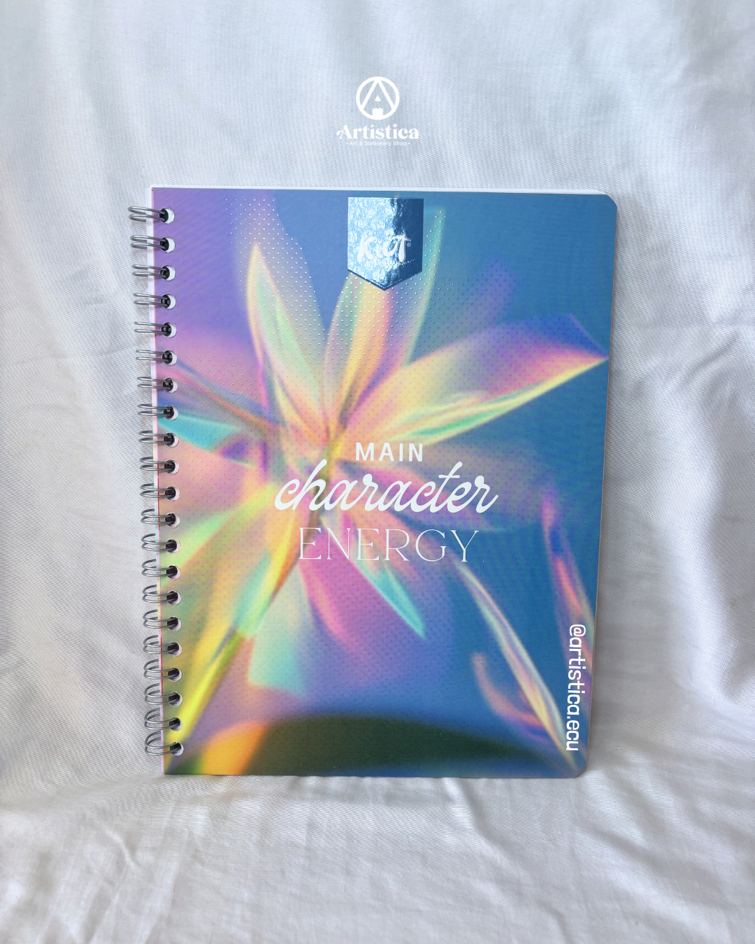 Cuaderno pasta flexible cuadros Kiut