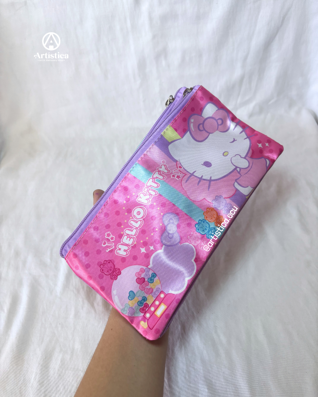 Cartuchera triple Hello kitty