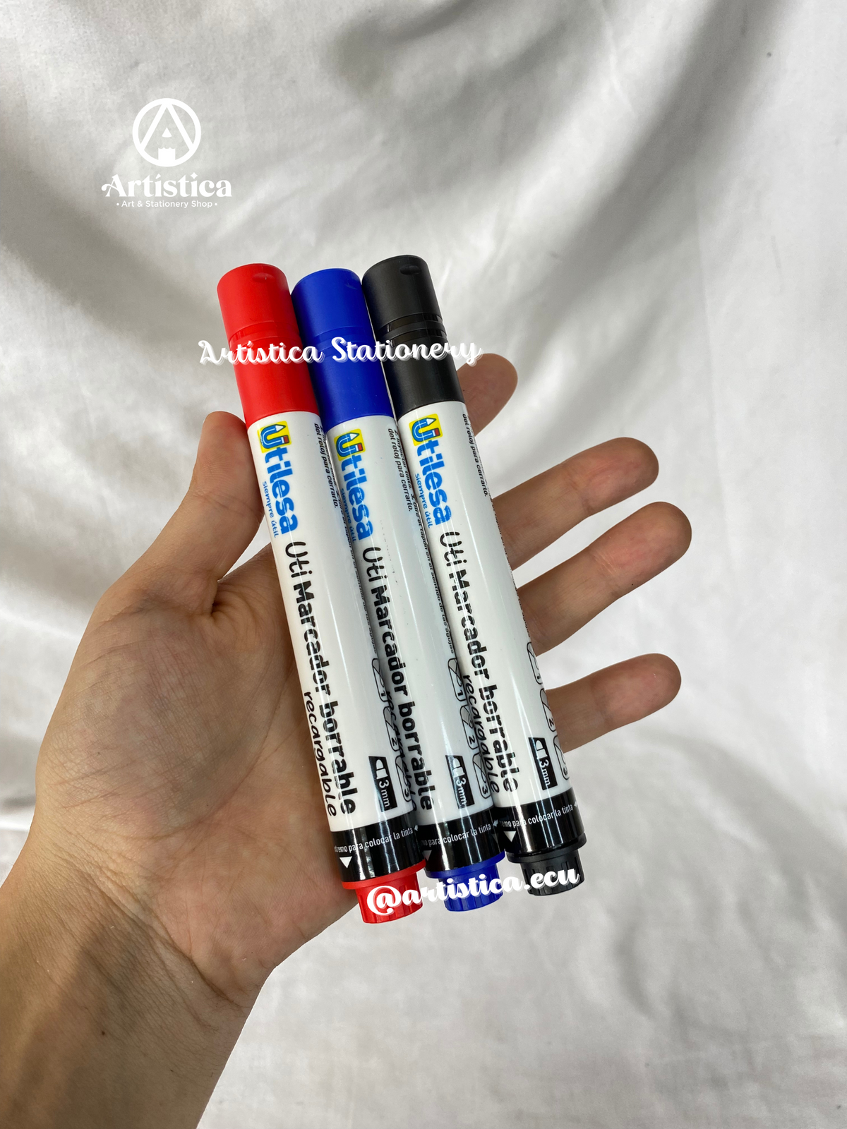 Marcadores recargables para pizarra