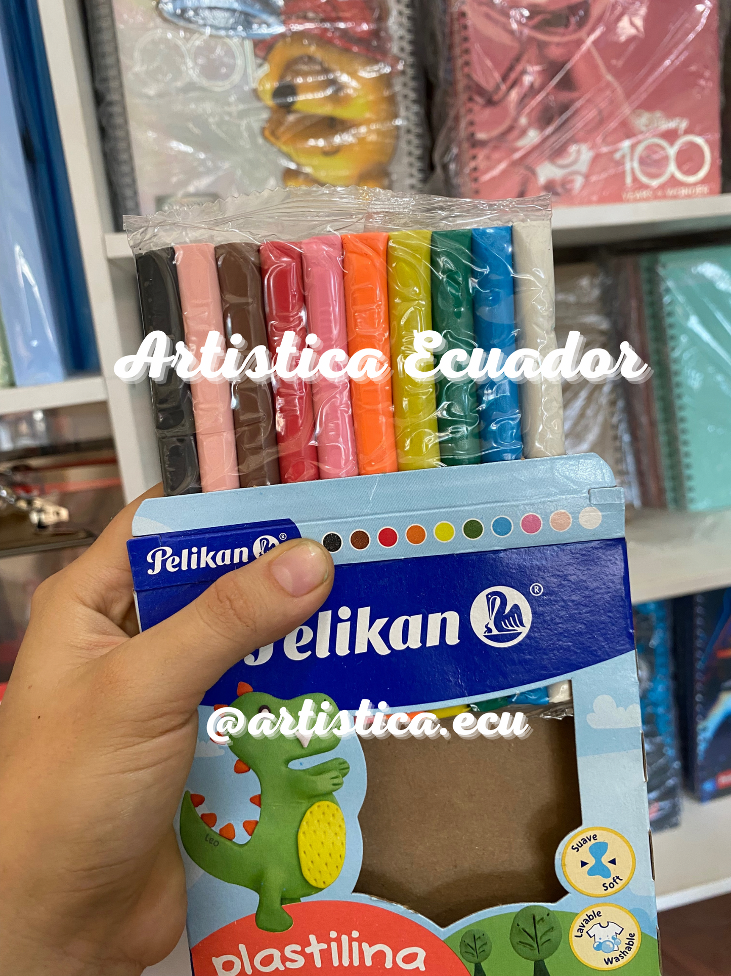 Plastilina pequeña jumbo Pelikan